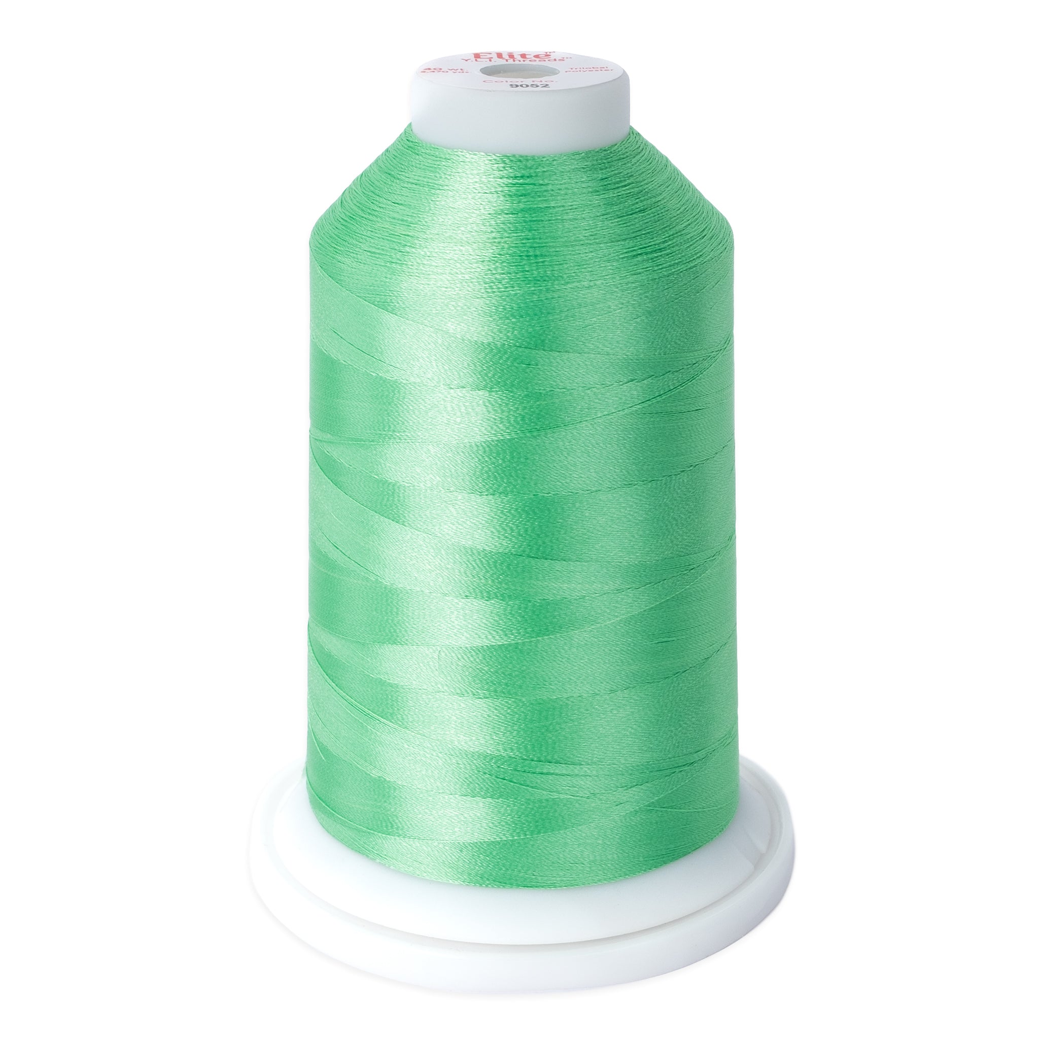 elite 40 wt. trilobal polyester embroidery and quilting thread #9052 cone