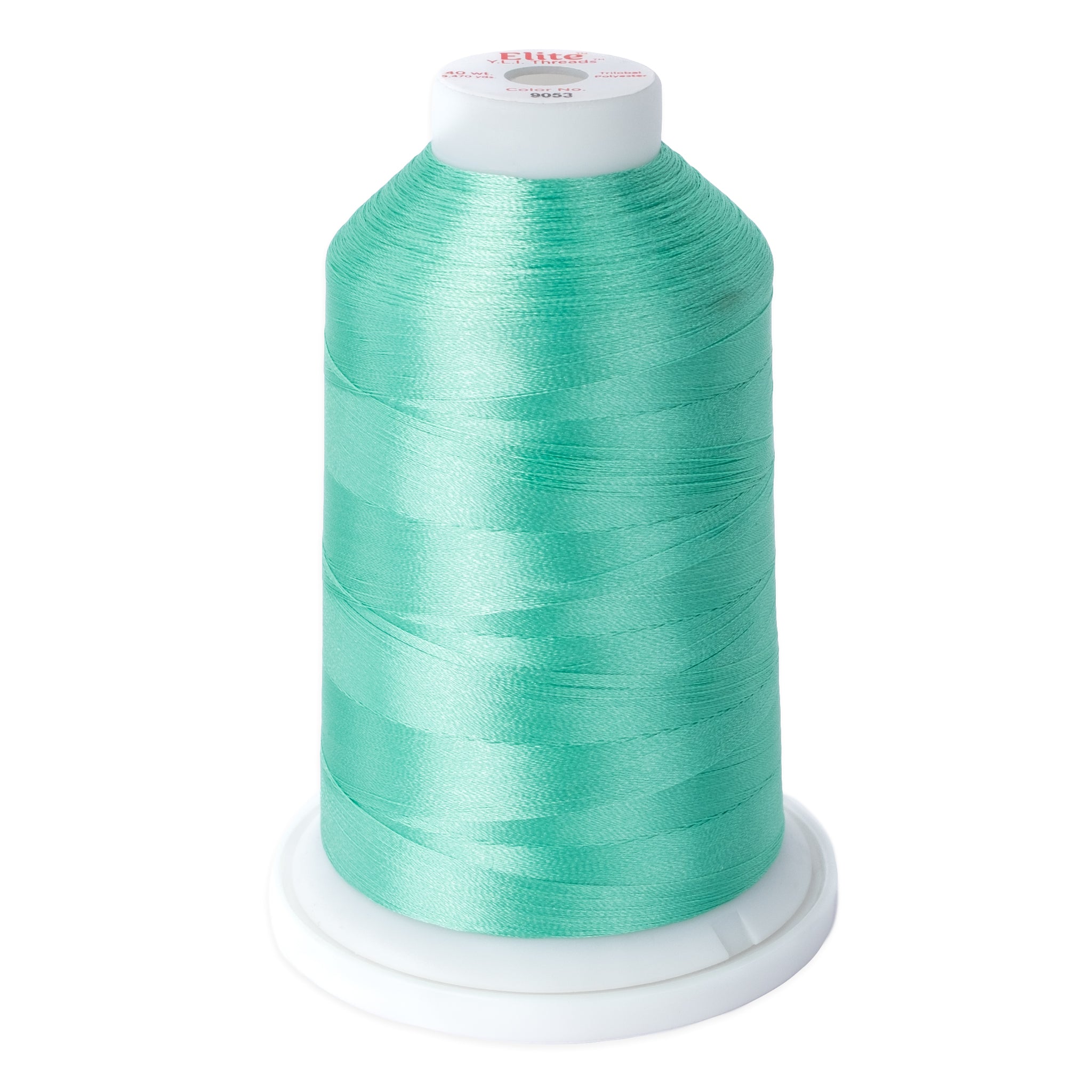 elite 40 wt. trilobal polyester embroidery and quilting thread #9053 cone