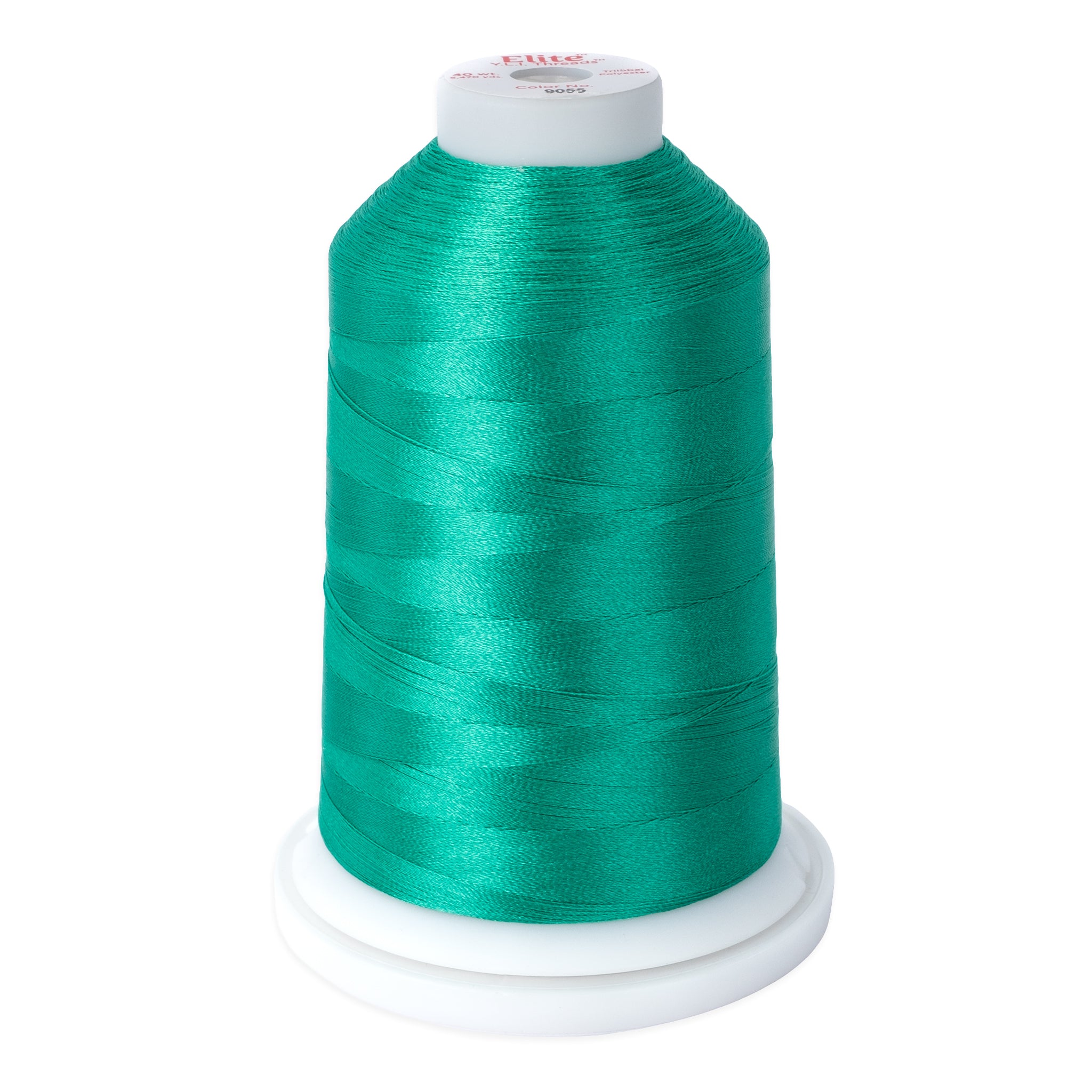 elite 40 wt. trilobal polyester embroidery and quilting thread #9055 cone