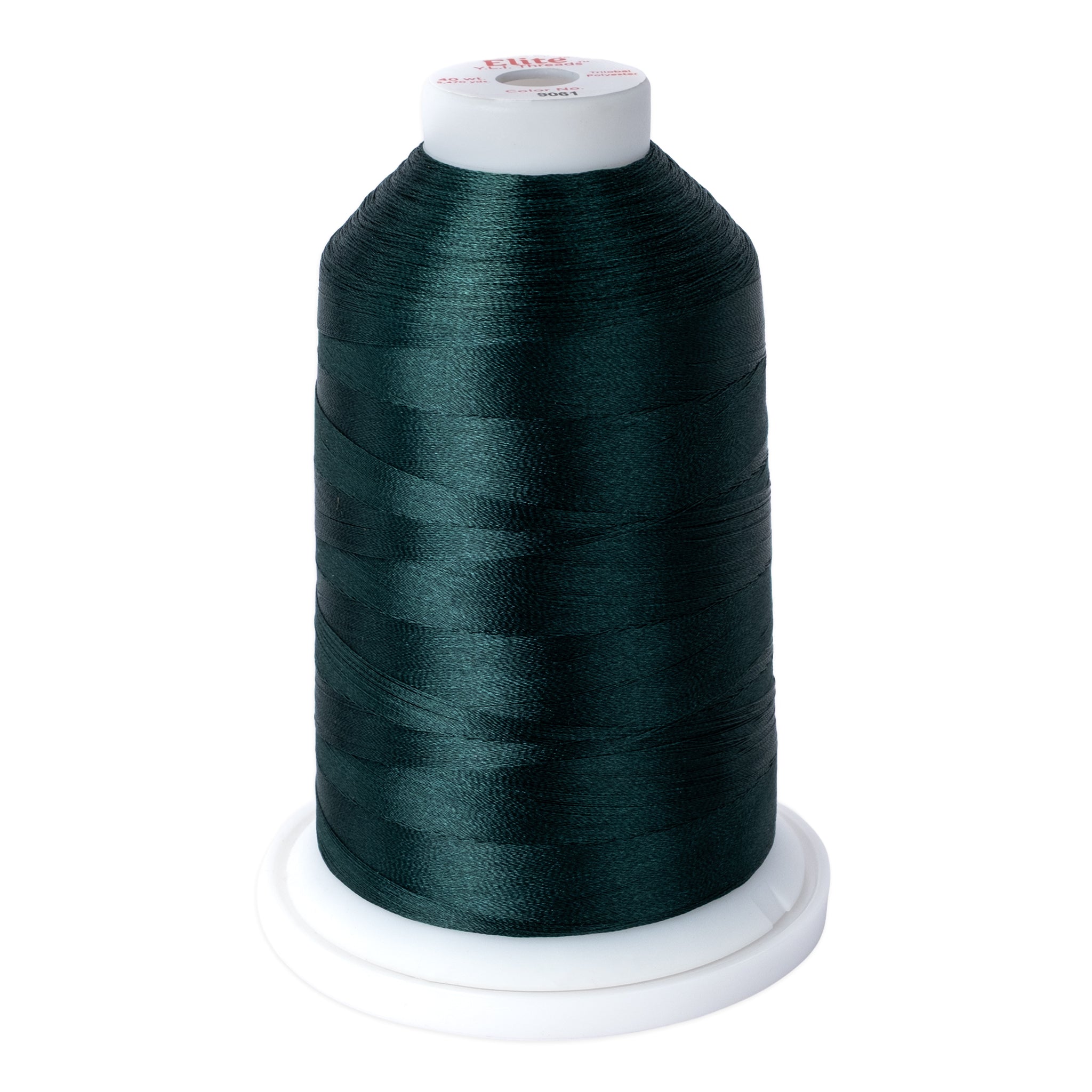 elite 40 wt. trilobal polyester embroidery and quilting thread #9061 cone