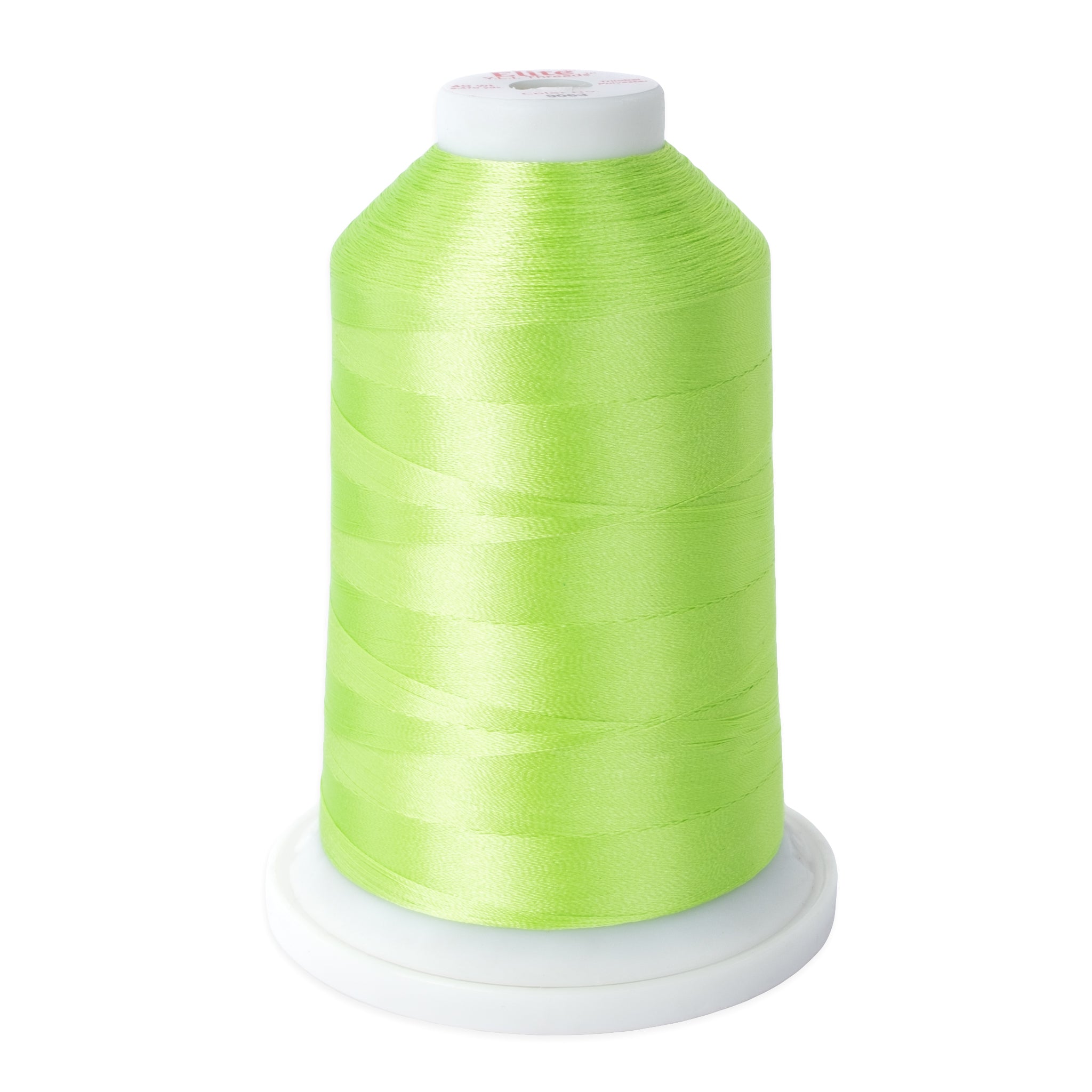 elite 40 wt. trilobal polyester embroidery and quilting thread #9063 cone