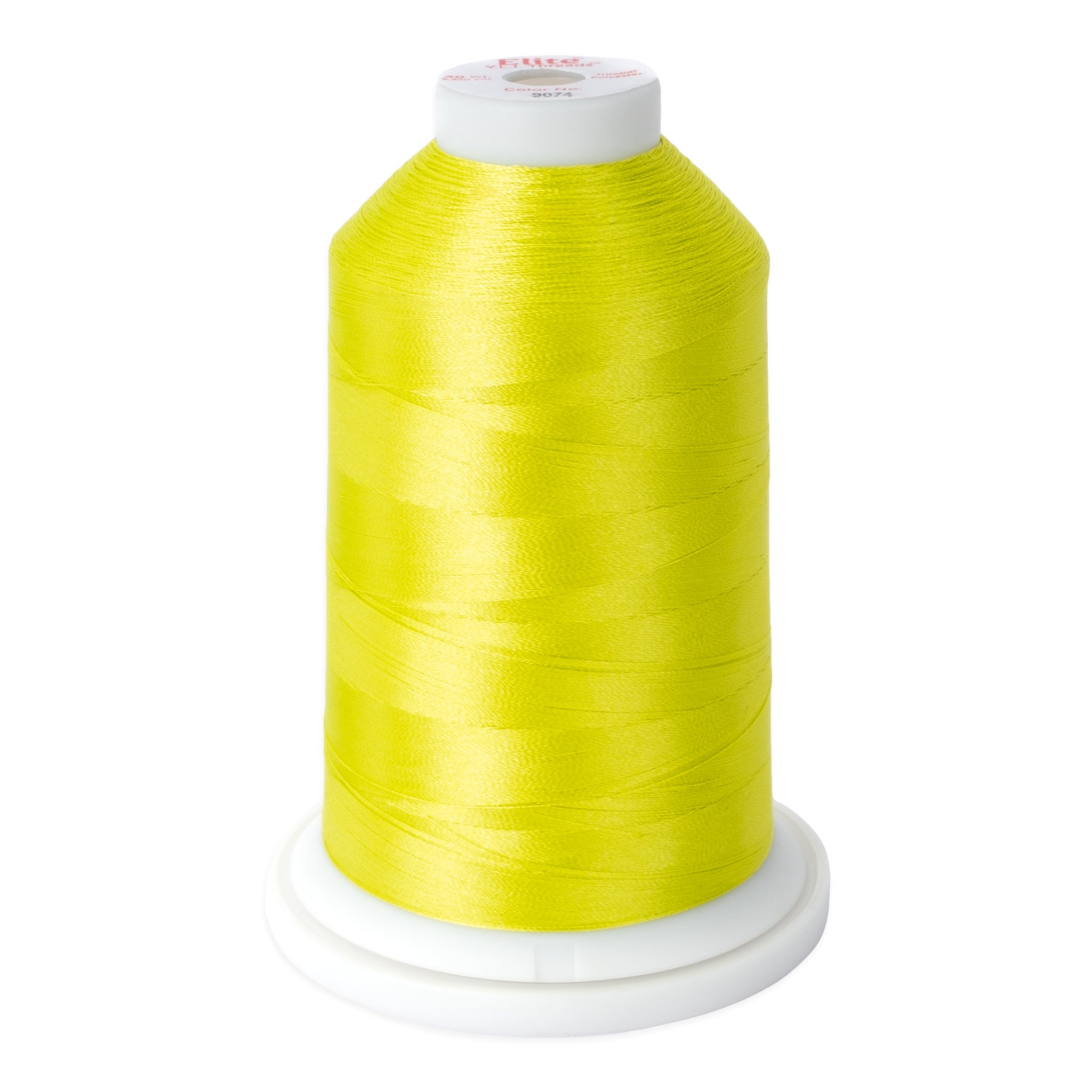 elite 40 wt. trilobal polyester embroidery and quilting thread #9074 cone
