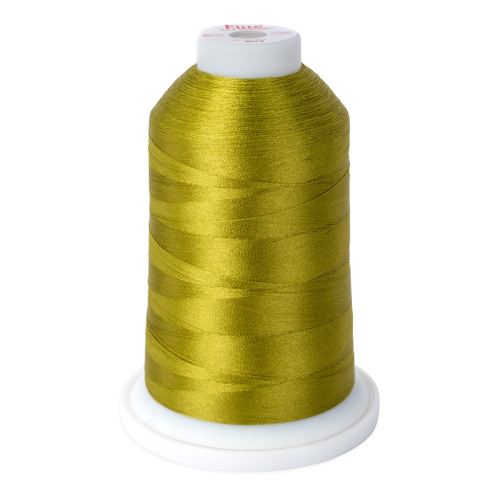 elite 40 wt. trilobal polyester embroidery and quilting thread #9079 cone