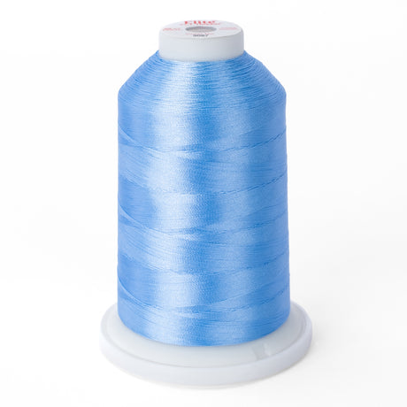 elite 40 wt. trilobal polyester embroidery and quilting thread #9087 cone
