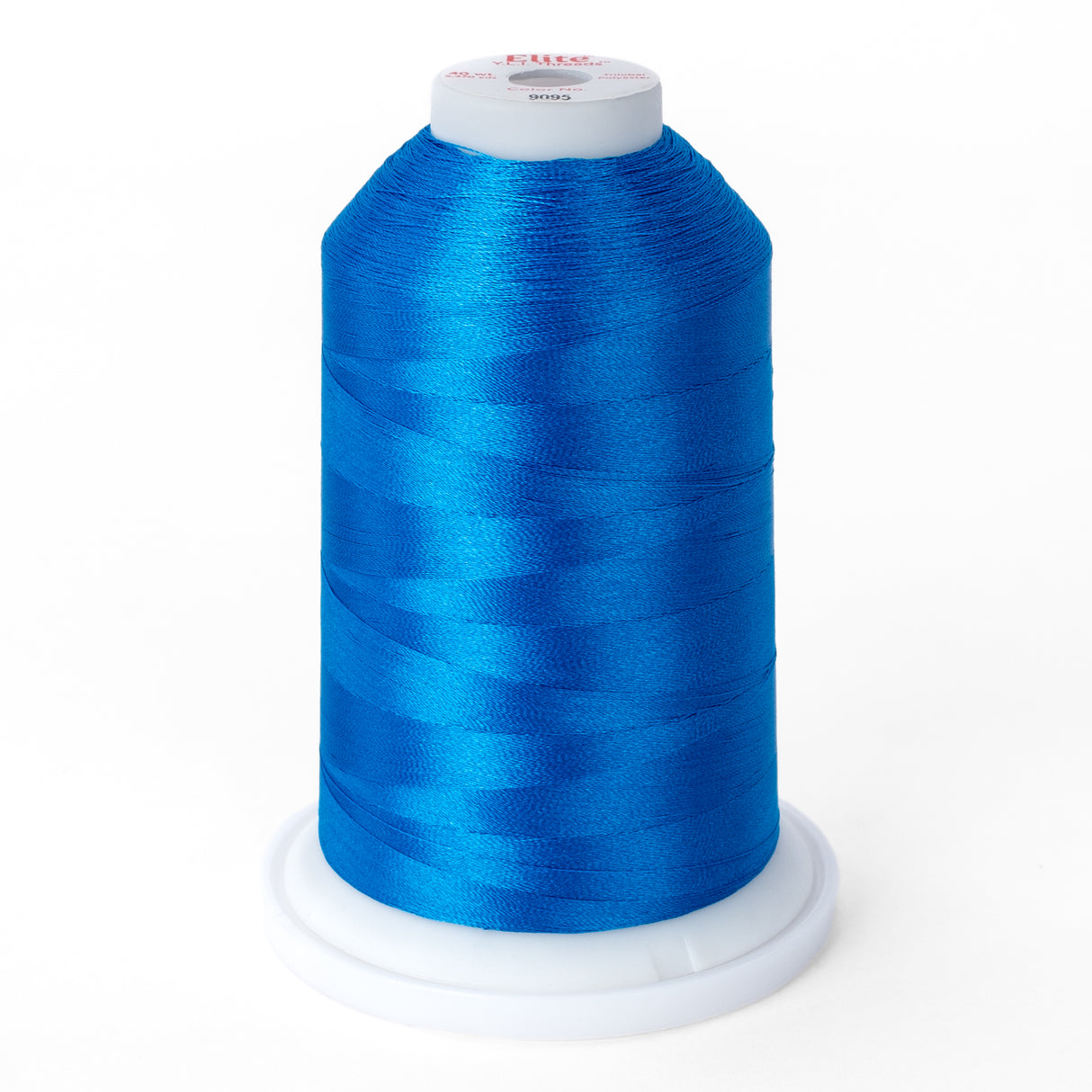 elite 40 wt. trilobal polyester embroidery and quilting thread #9095 cone