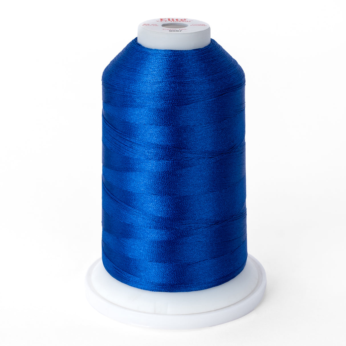 elite 40 wt. trilobal polyester embroidery and quilting thread #9097 cone