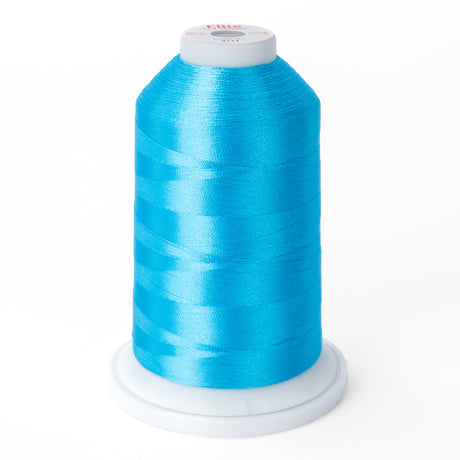 elite 40 wt. trilobal polyester embroidery and quilting thread #9111 cone