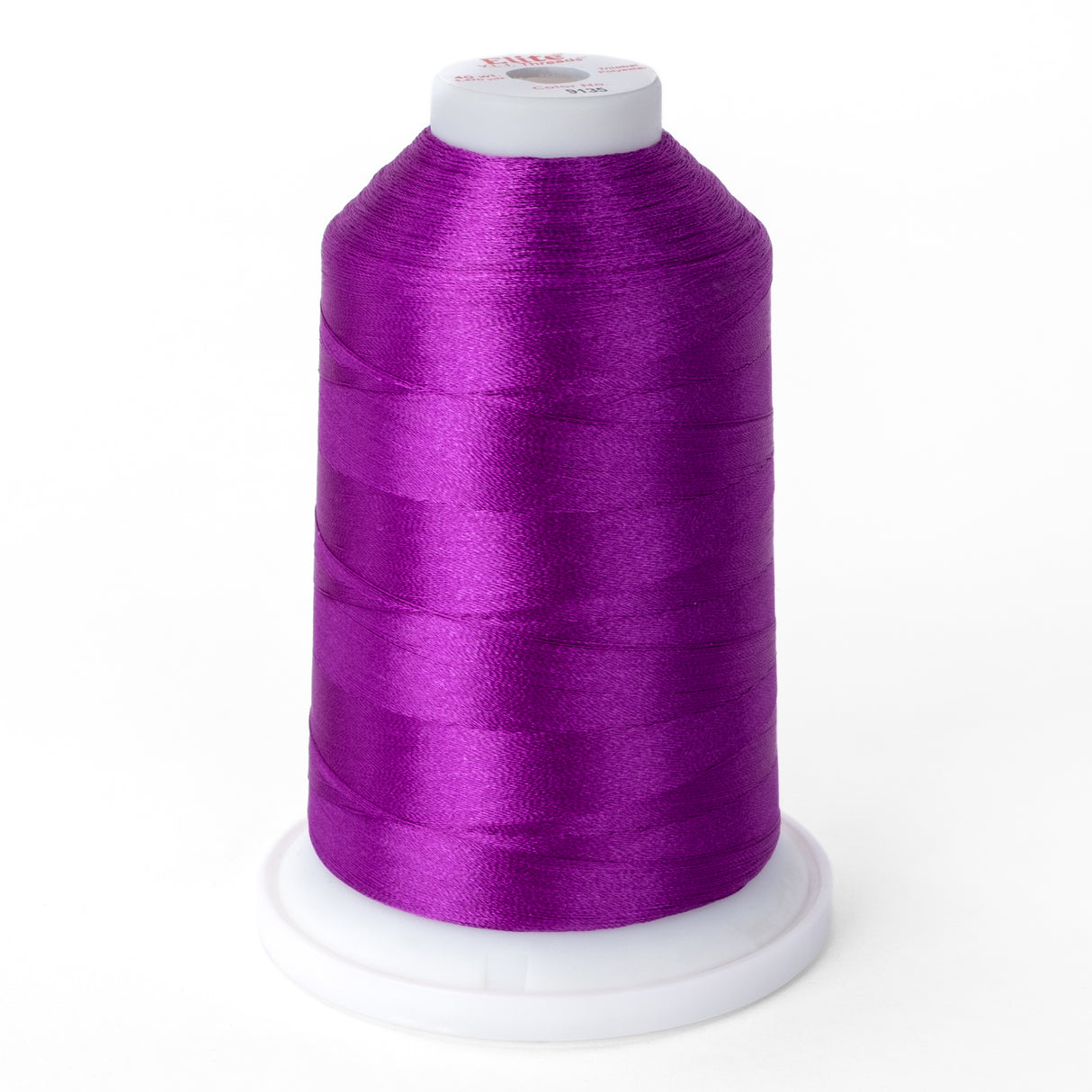 elite 40 wt. trilobal polyester embroidery and quilting thread #9135 cone