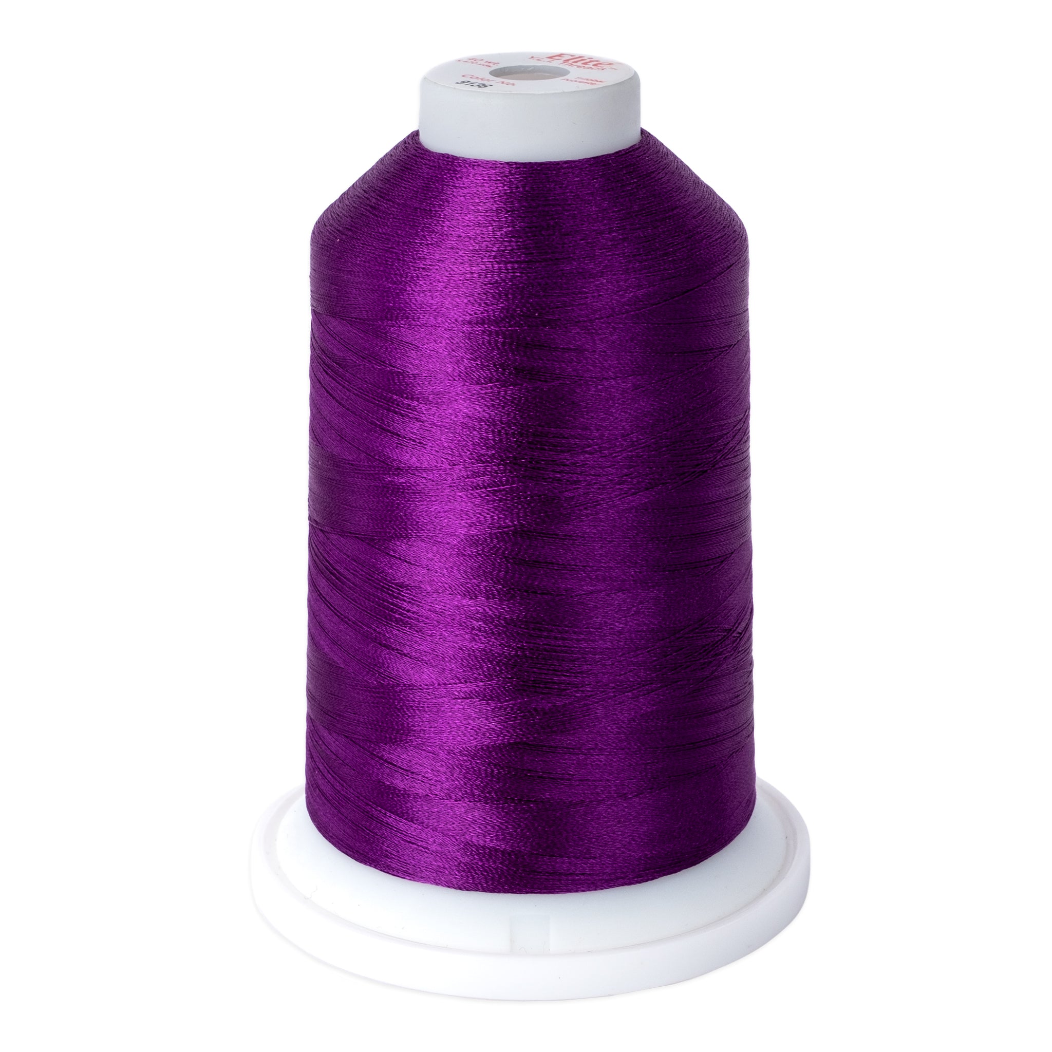 elite 40 wt. trilobal polyester embroidery and quilting thread #9136 cone