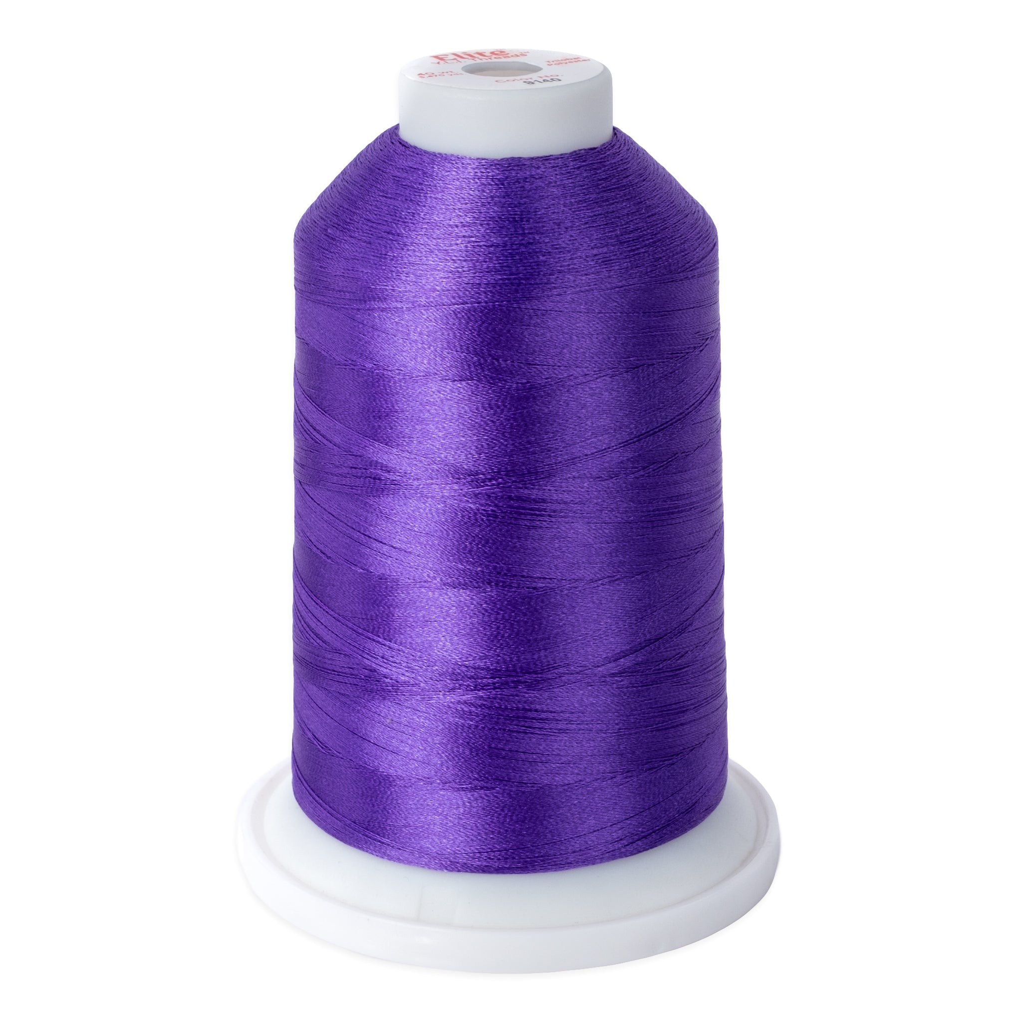 elite 40 wt. trilobal polyester embroidery and quilting thread #9140 cone