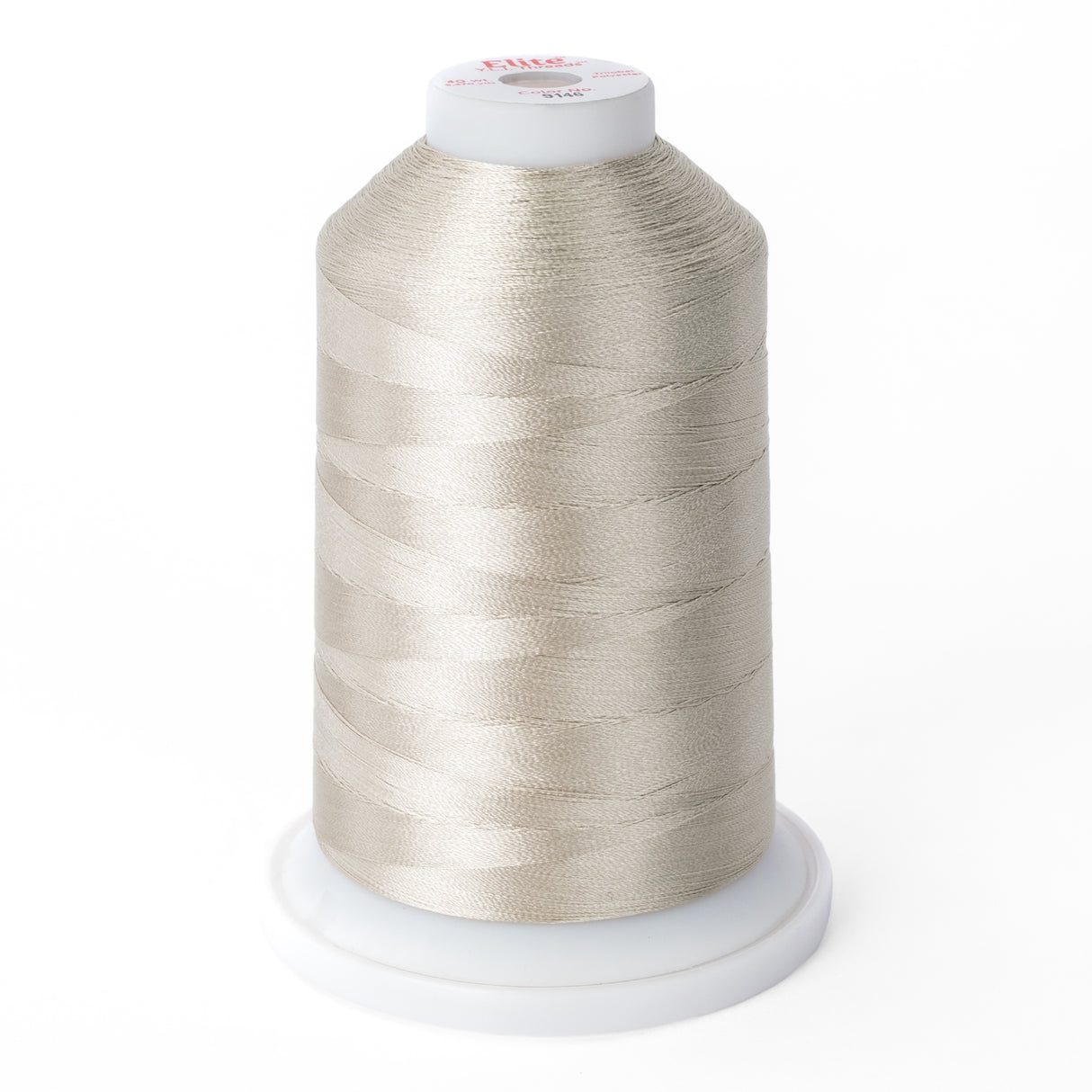 elite 40 wt. trilobal polyester embroidery and quilting thread #9146 cone