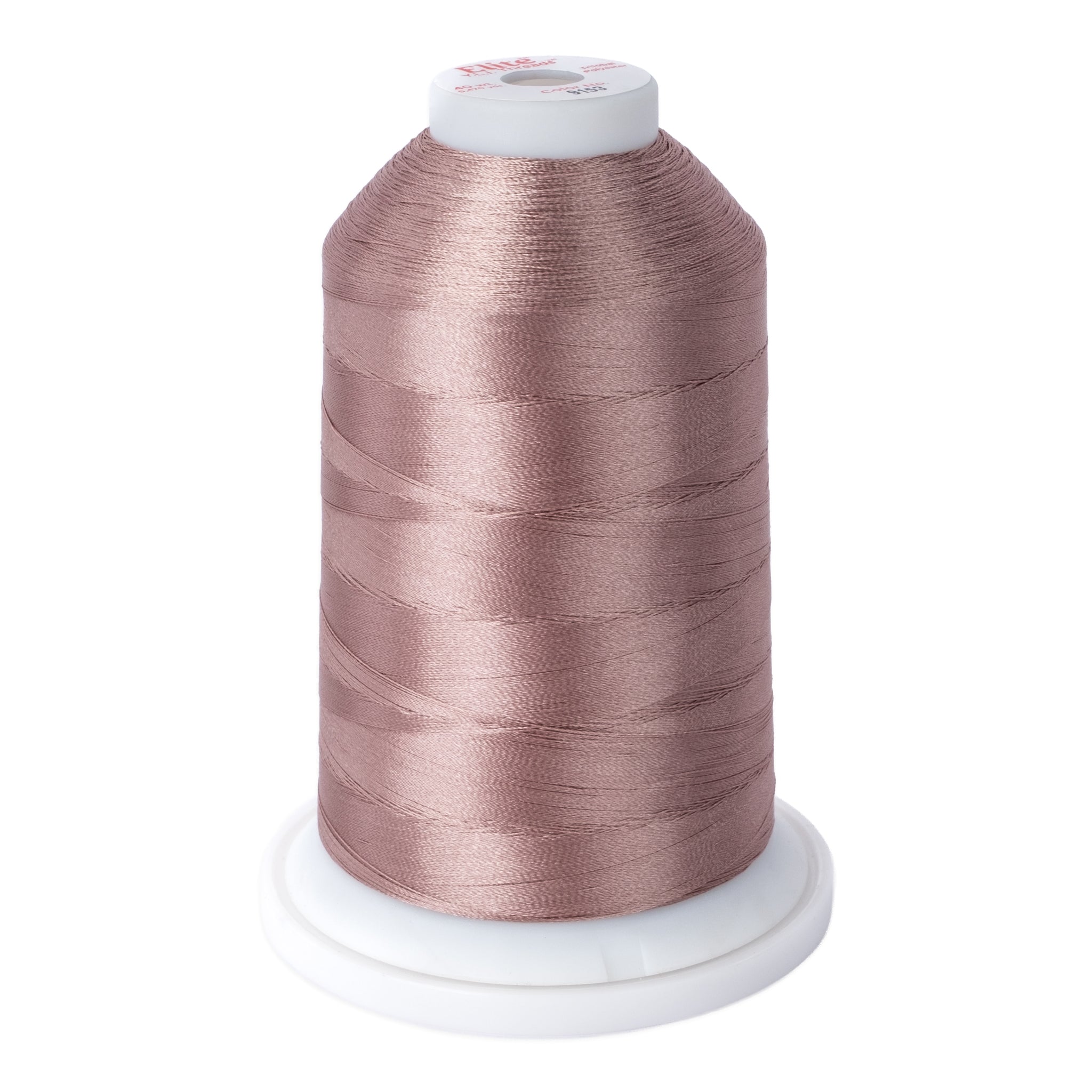 elite 40 wt. trilobal polyester embroidery and quilting thread #9153 cone