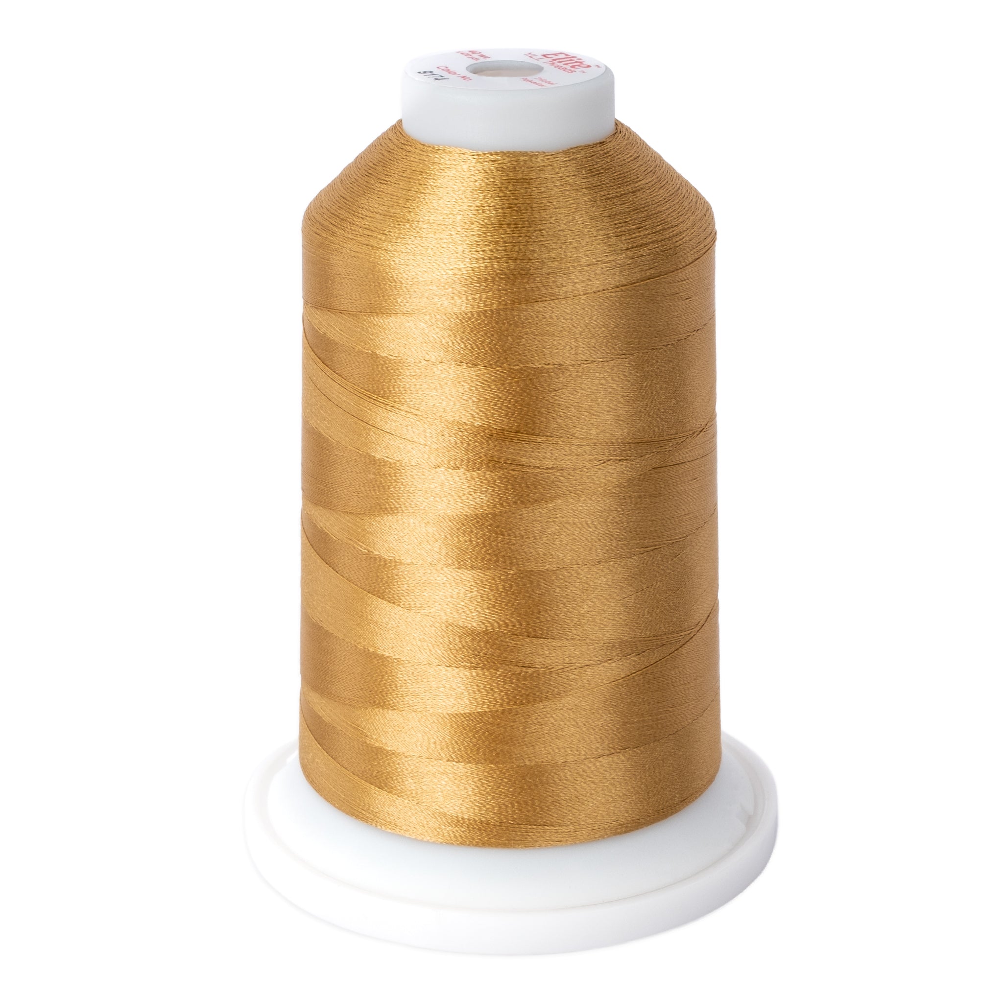 elite 40 wt. trilobal polyester embroidery and quilting thread #9174 cone