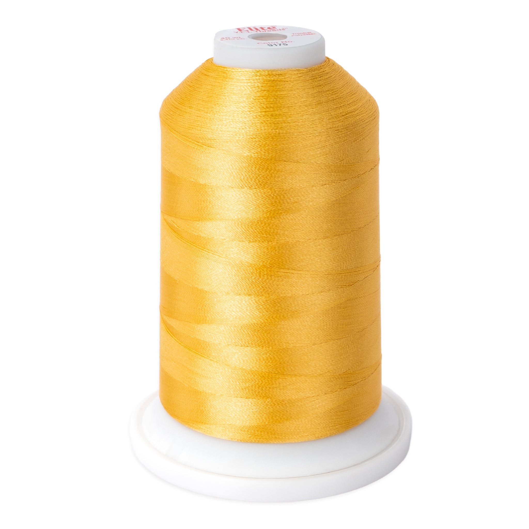 elite 40 wt. trilobal polyester embroidery and quilting thread #9175 cone