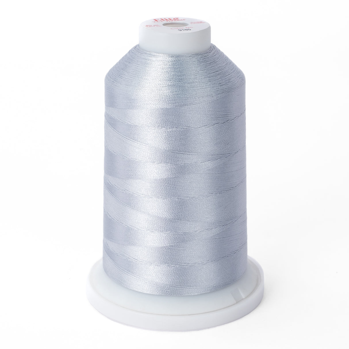 elite 40 wt. trilobal polyester embroidery and quilting thread #9185 cone
