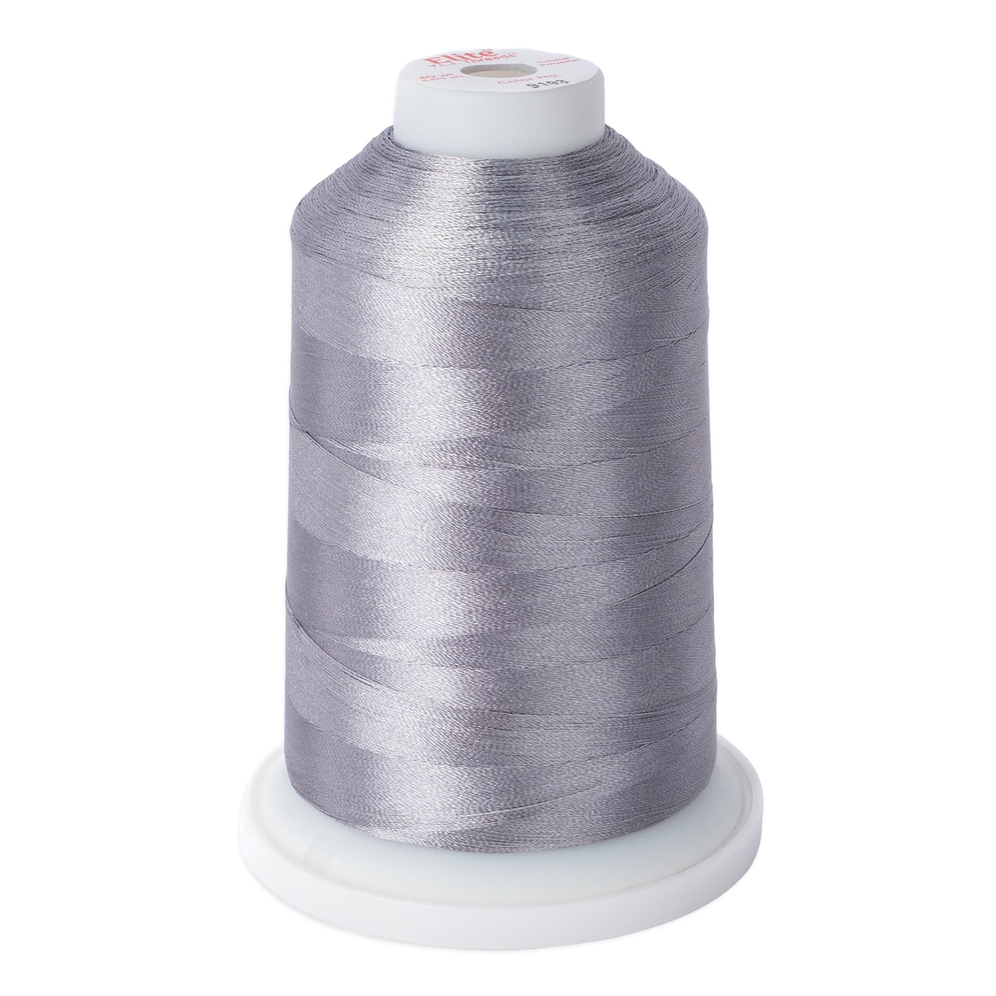 elite 40 wt. trilobal polyester embroidery and quilting thread #9193 cone