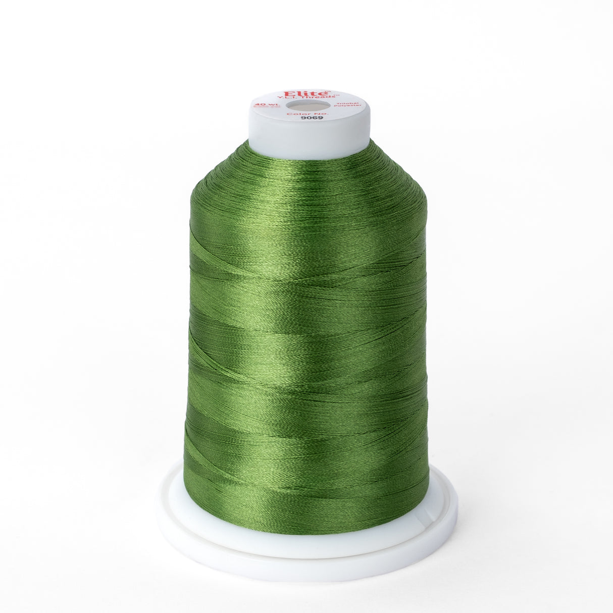 elite 40 wt. trilobal polyester embroidery and quilting thread #9069 mini cone