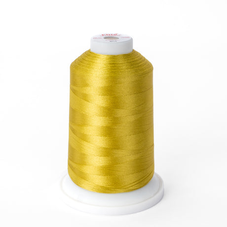 elite 40 wt. trilobal polyester embroidery and quilting thread #9076 mini cone