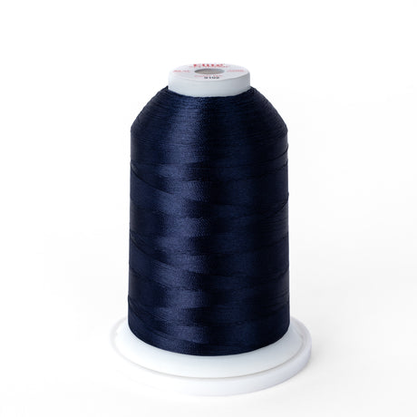 elite 40 wt. trilobal polyester embroidery and quilting thread #9102 mini cone