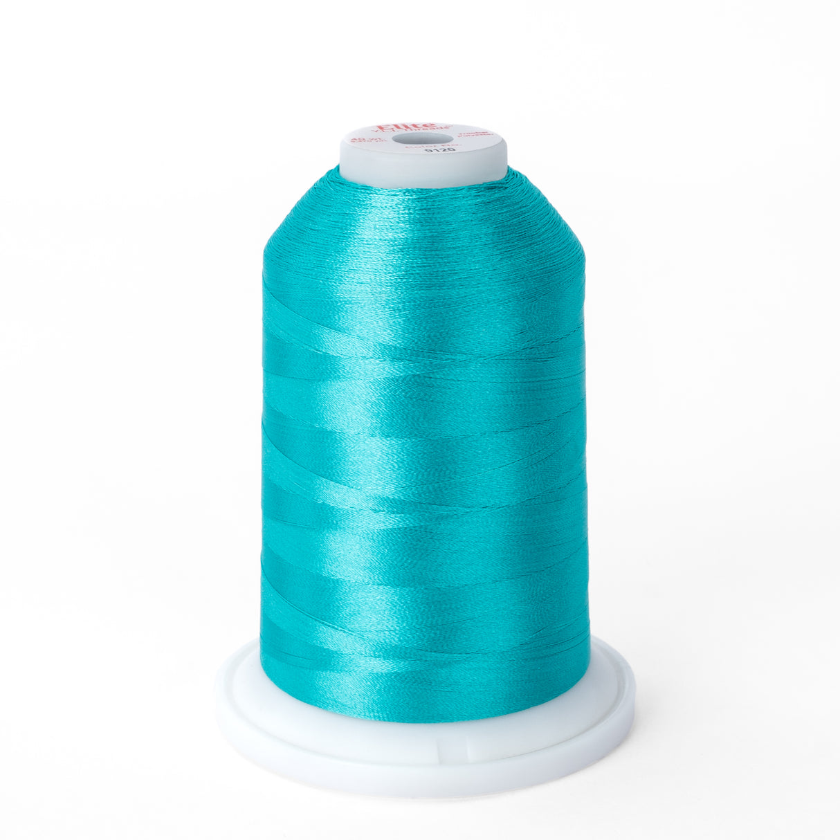 elite 40 wt. trilobal polyester embroidery and quilting thread #9120 mini cone