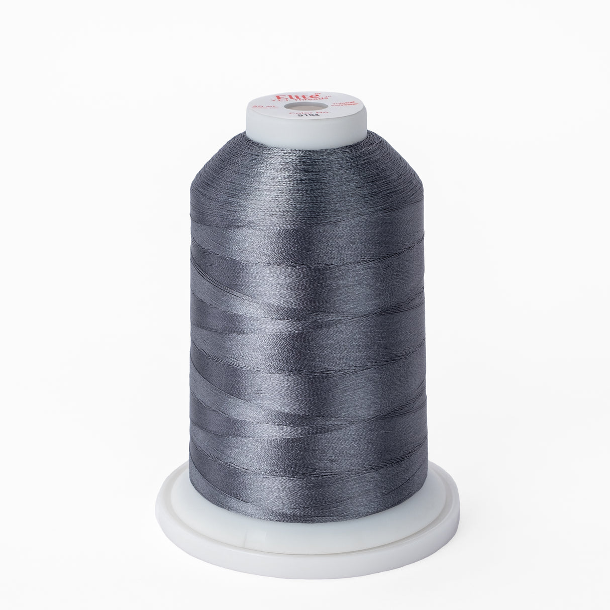 elite 40 wt. trilobal polyester embroidery and quilting thread #9194 mini cone