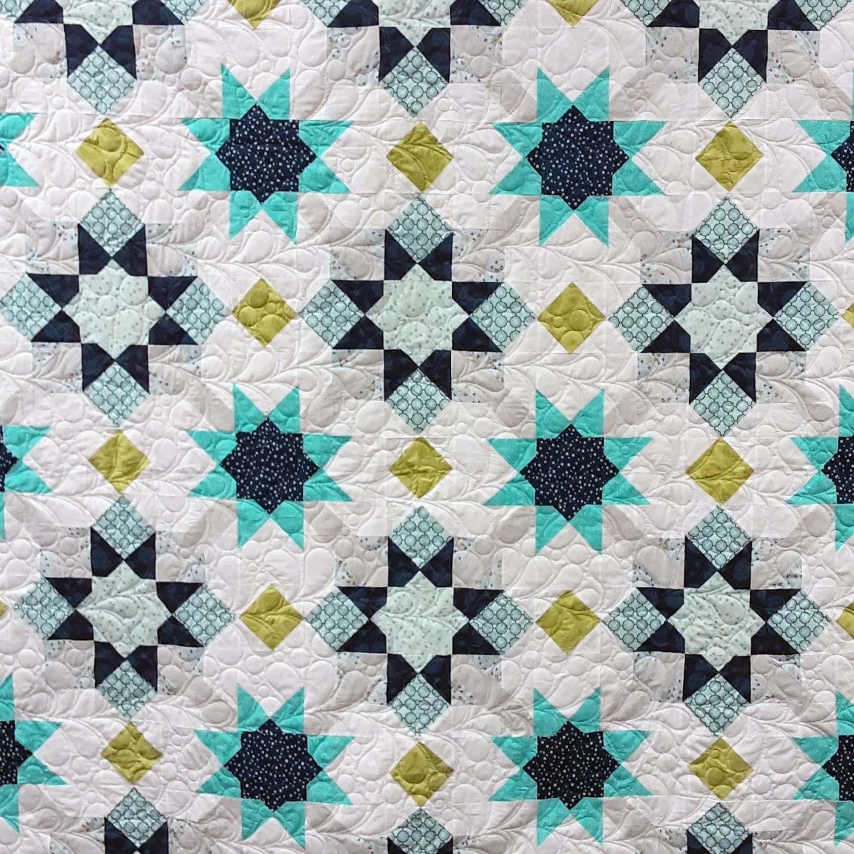 gathering quilt kit with benartex fabrics