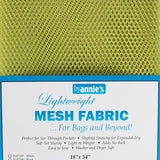 Lightweight Apple Green Mesh Fabric