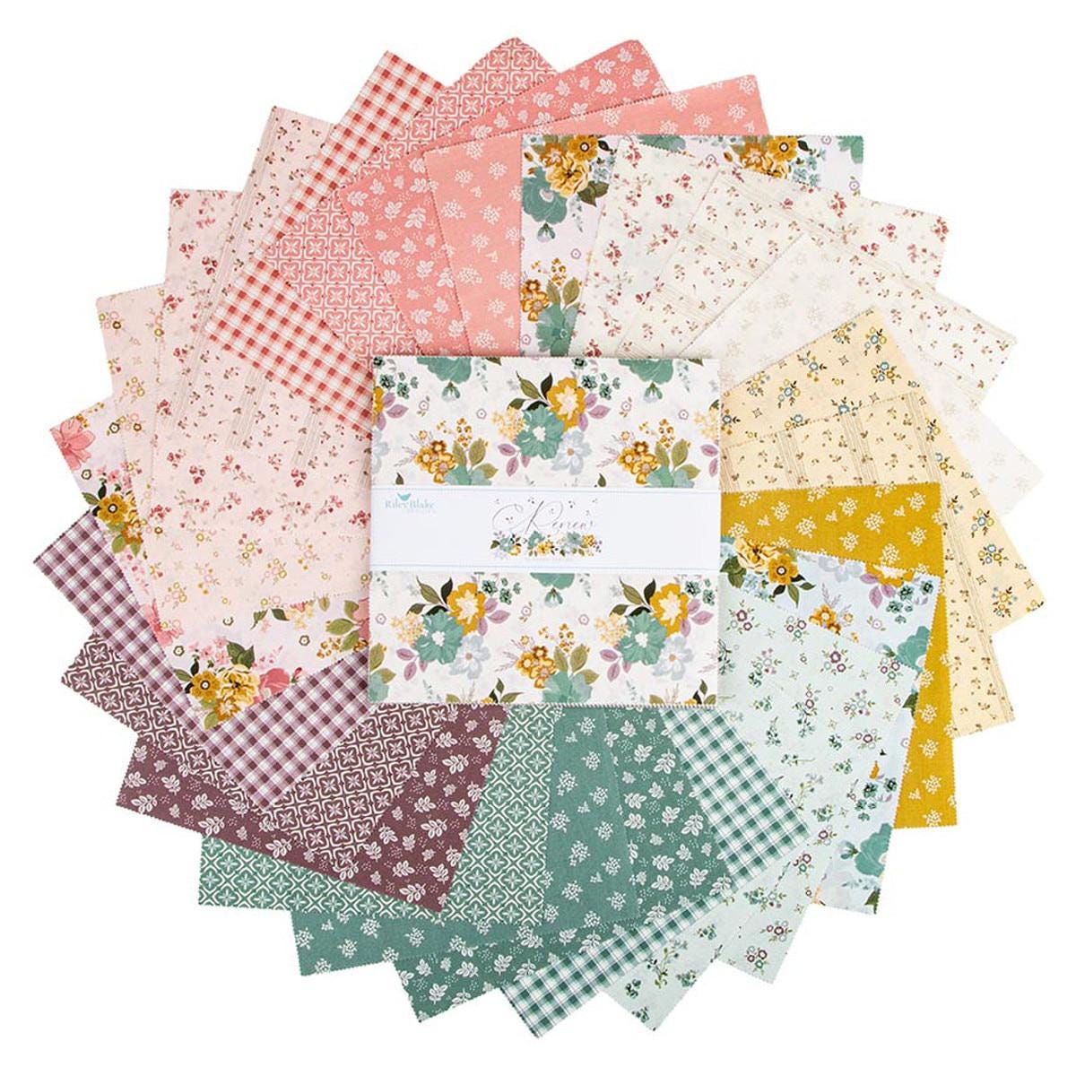 10" squares
42 pieces per pack