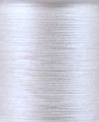 Solid White cotton quilting thread, 30 wt. 3-ply