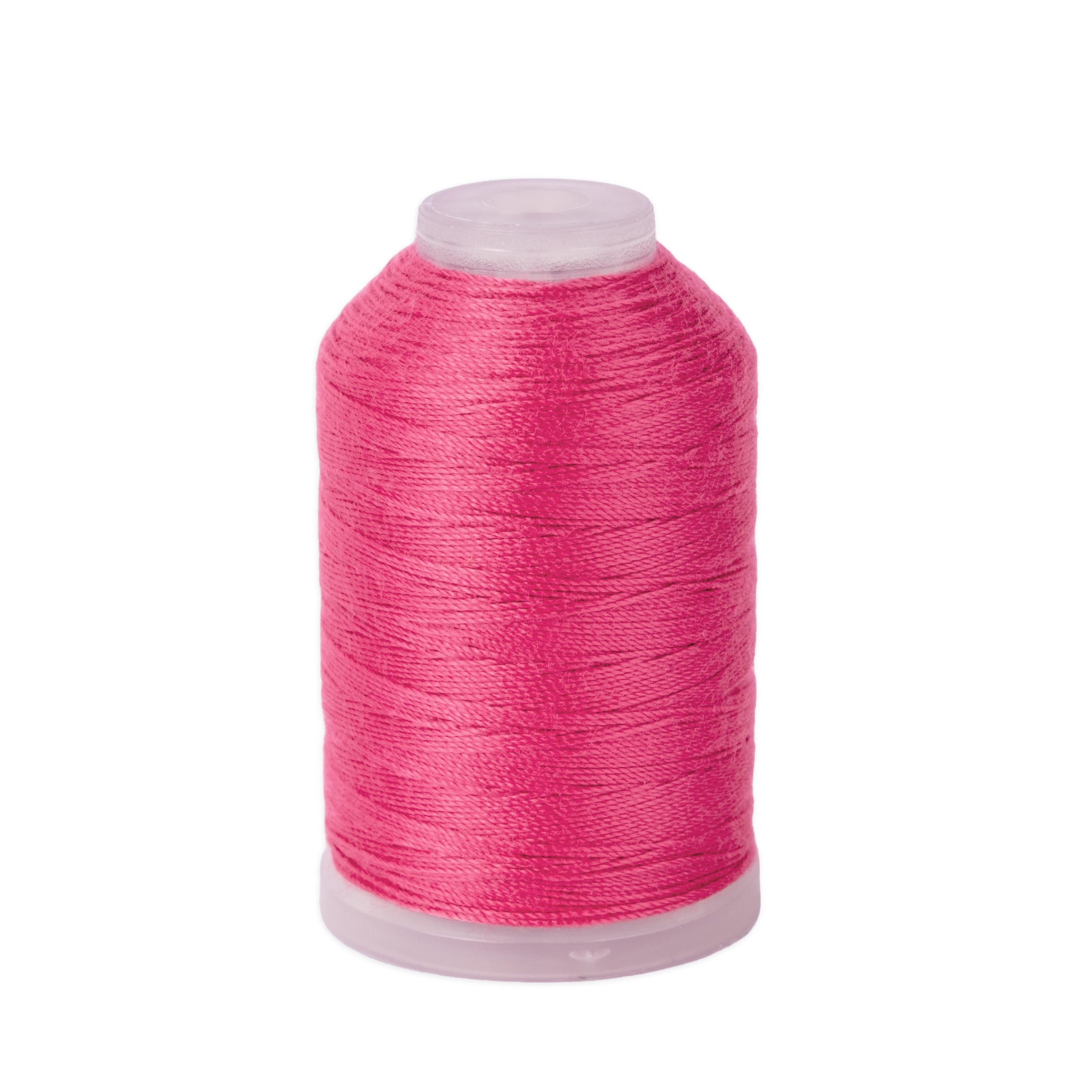 jeans stitch spun polyester quilting thread 001 hot pink mini cone