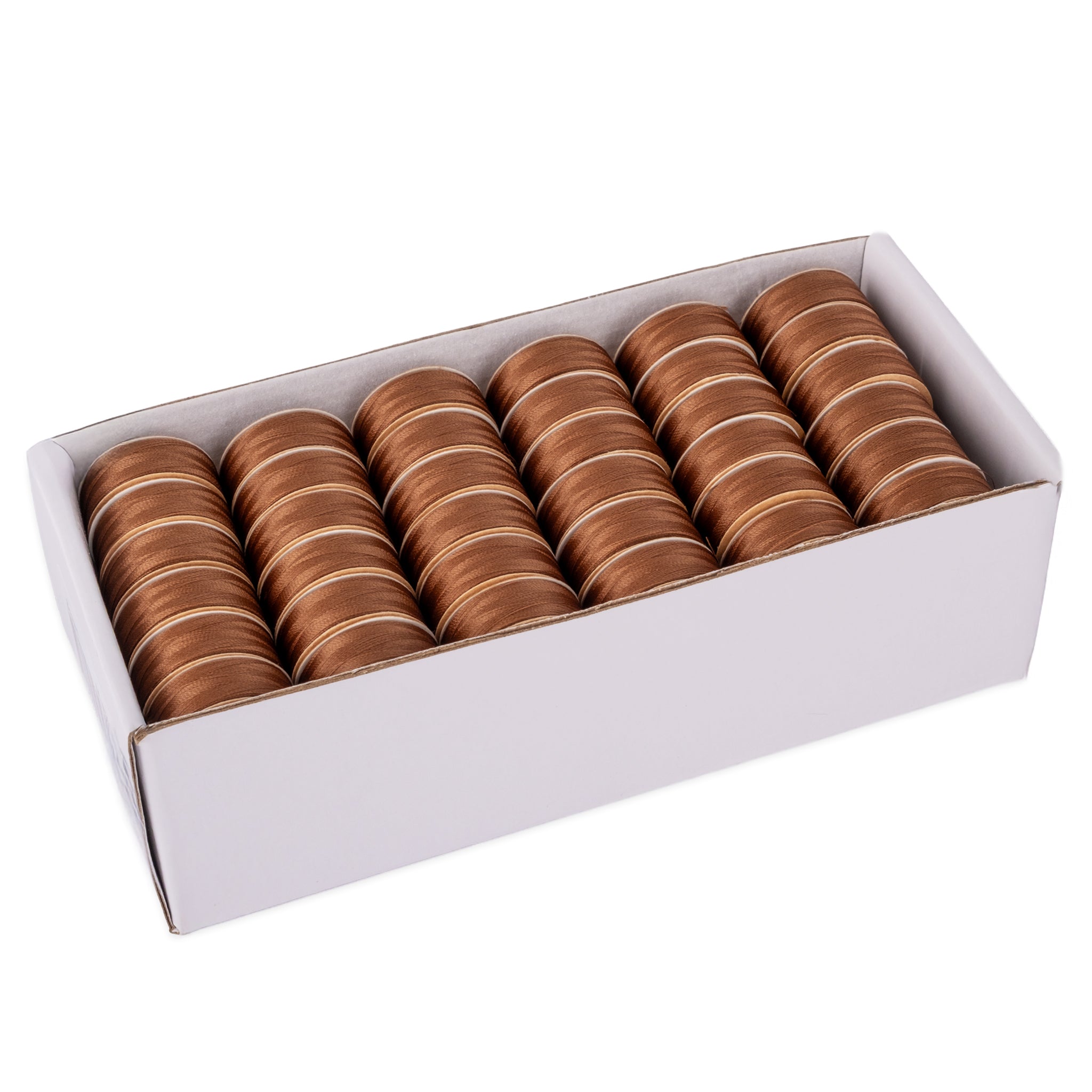 brown m-style bobbins half gross