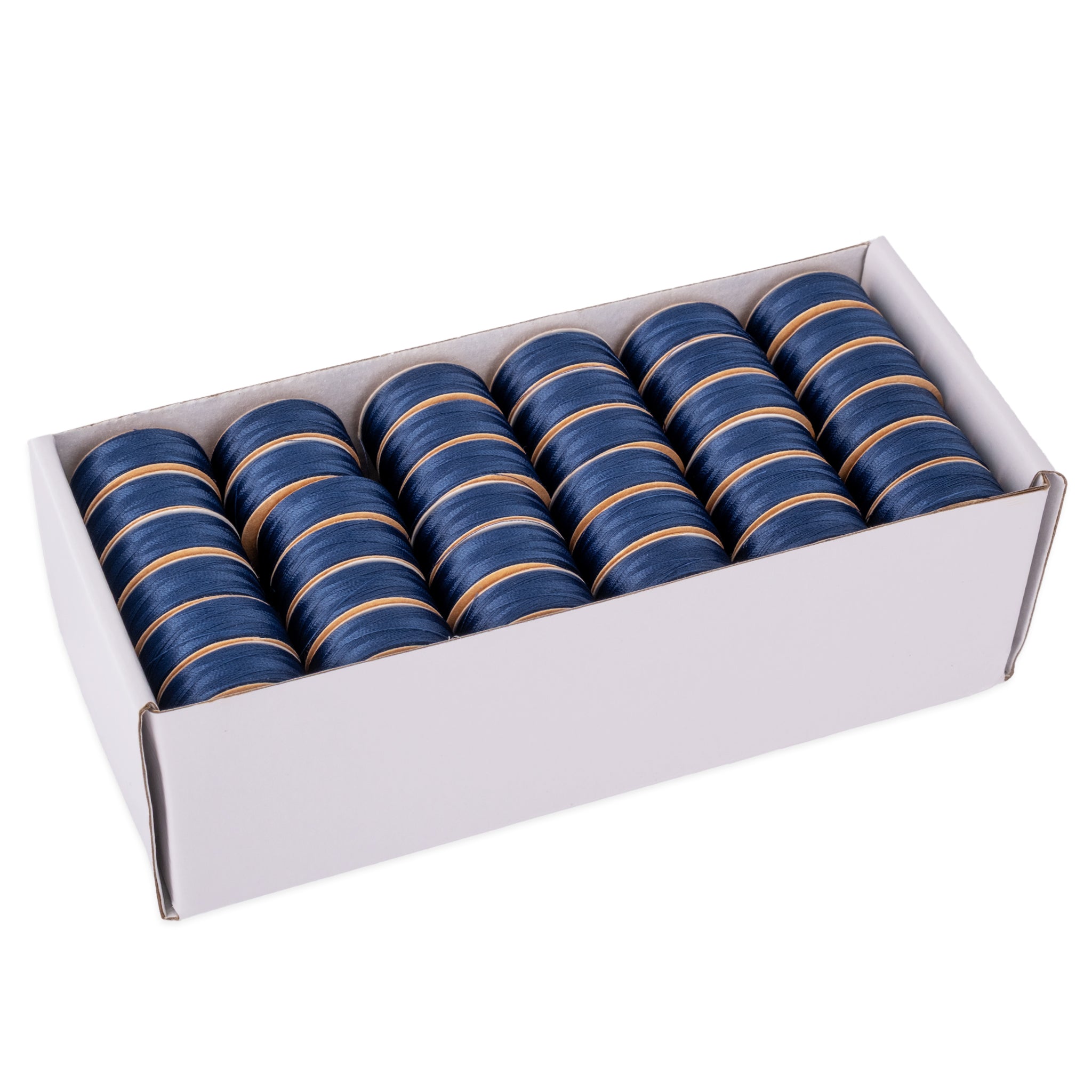 navy blue m-style bobbins half gross