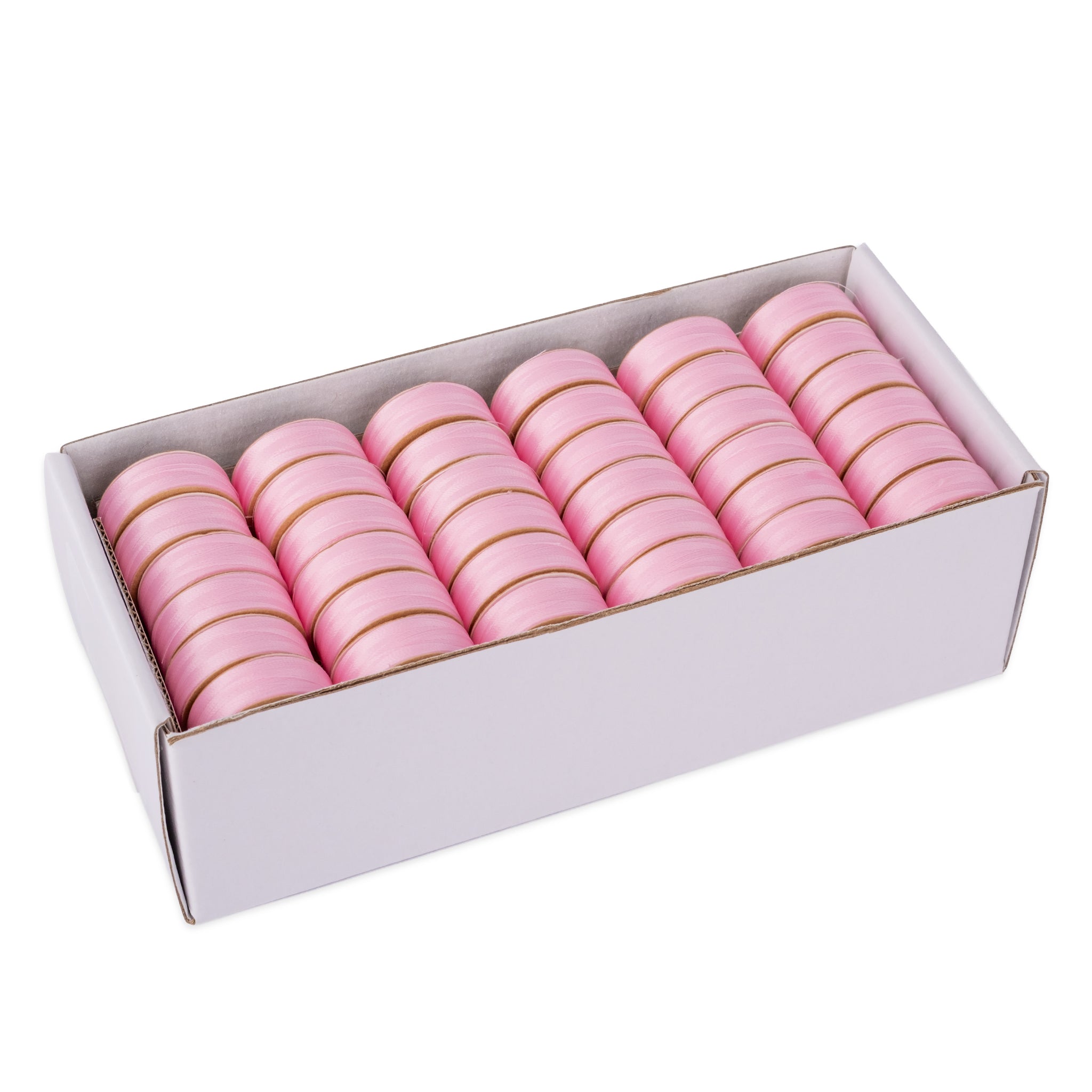 pink m-style bobbins half gross