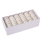 white m-style bobbins half gross