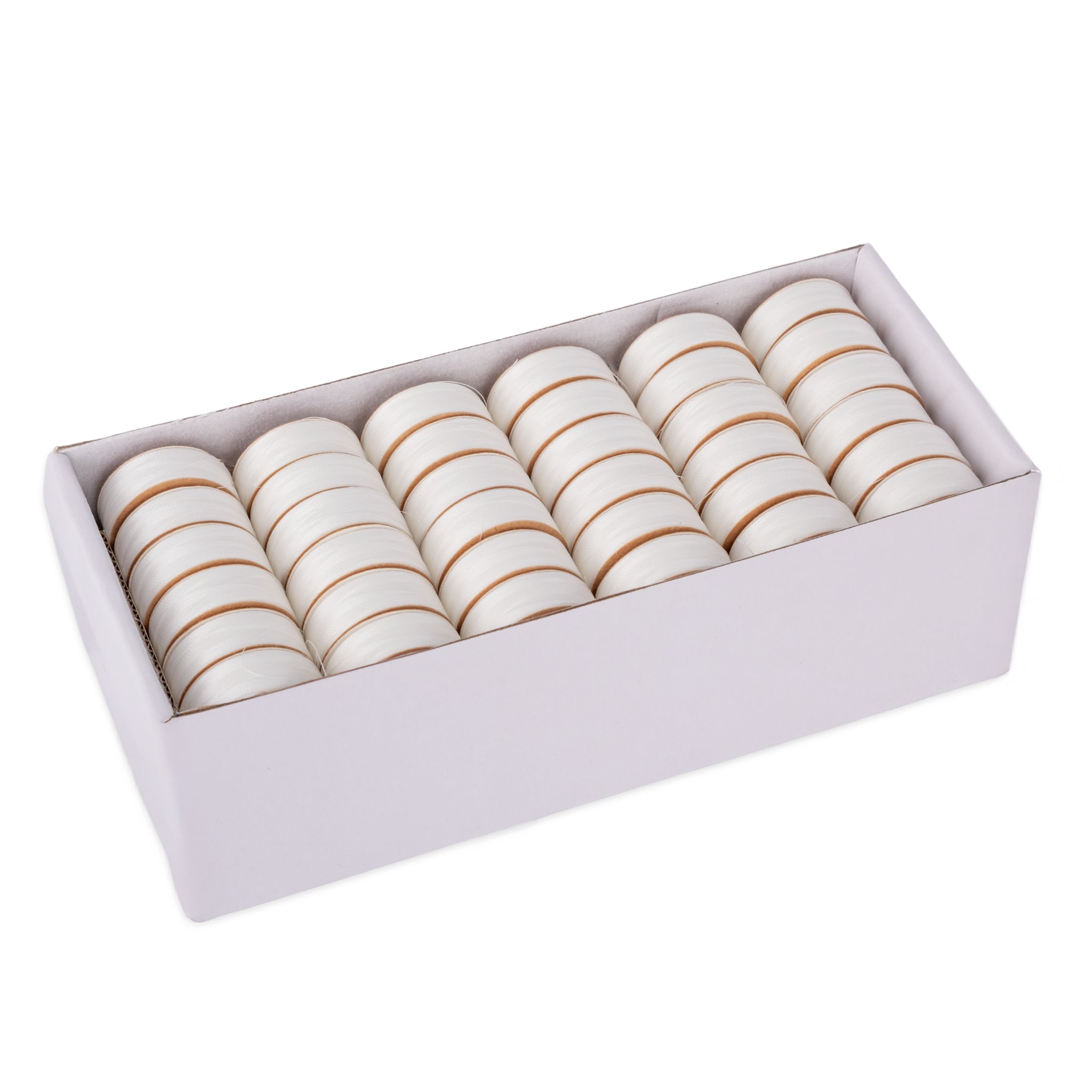 white m-style bobbins half gross