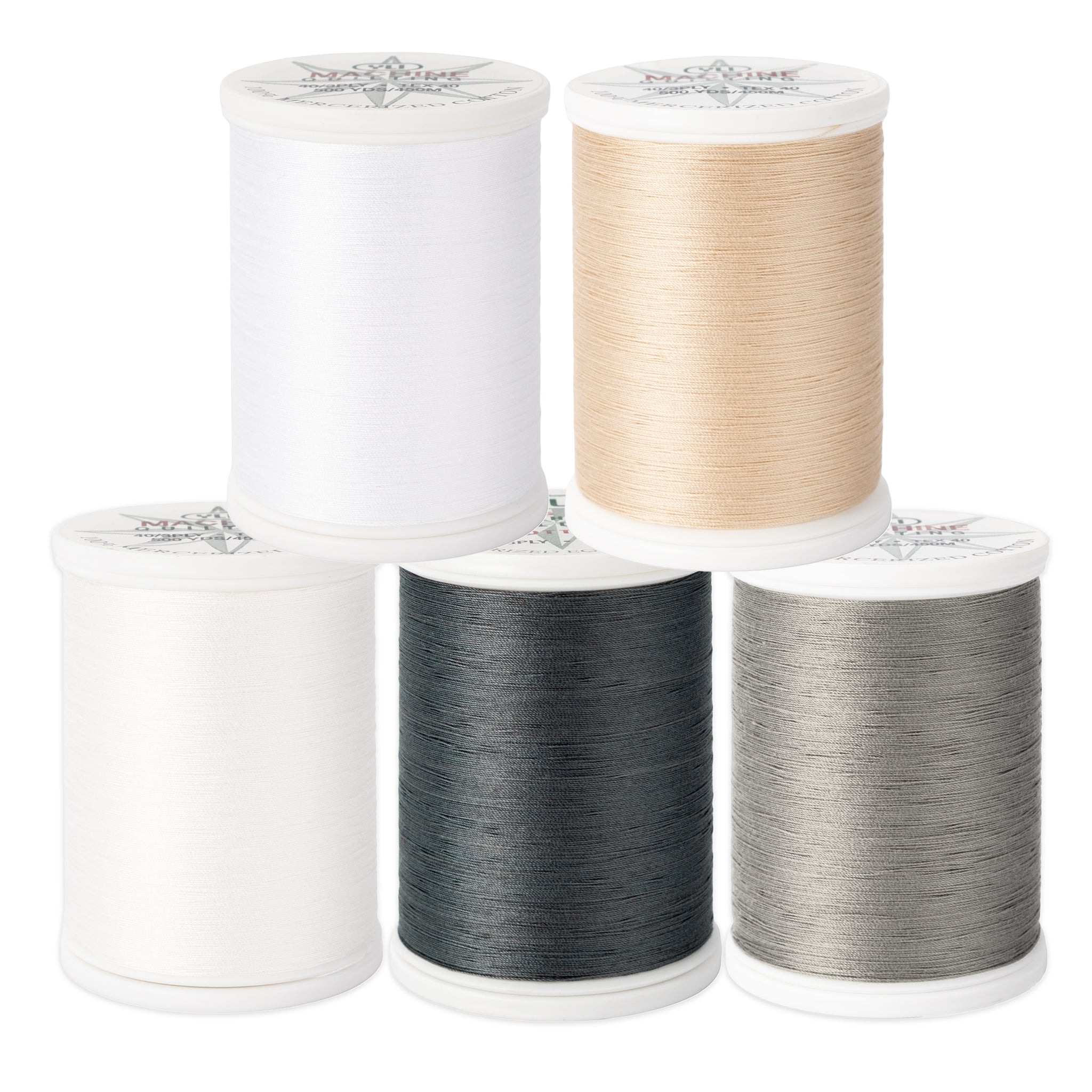 Spools of cotton Machine Quilting Thread by YLI Threads