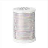 machine quilting thread 40 wt cotton v10 pastels 500 yd spool