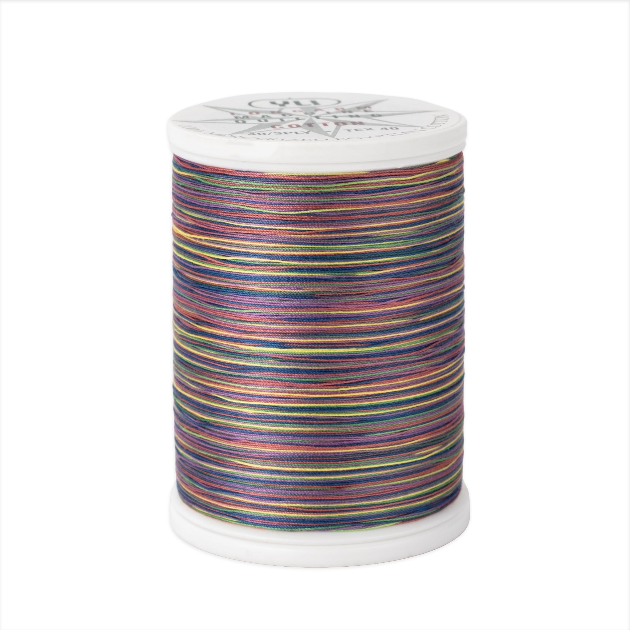 machine quilting thread 40 wt cotton v11 primaries 500 yd spool