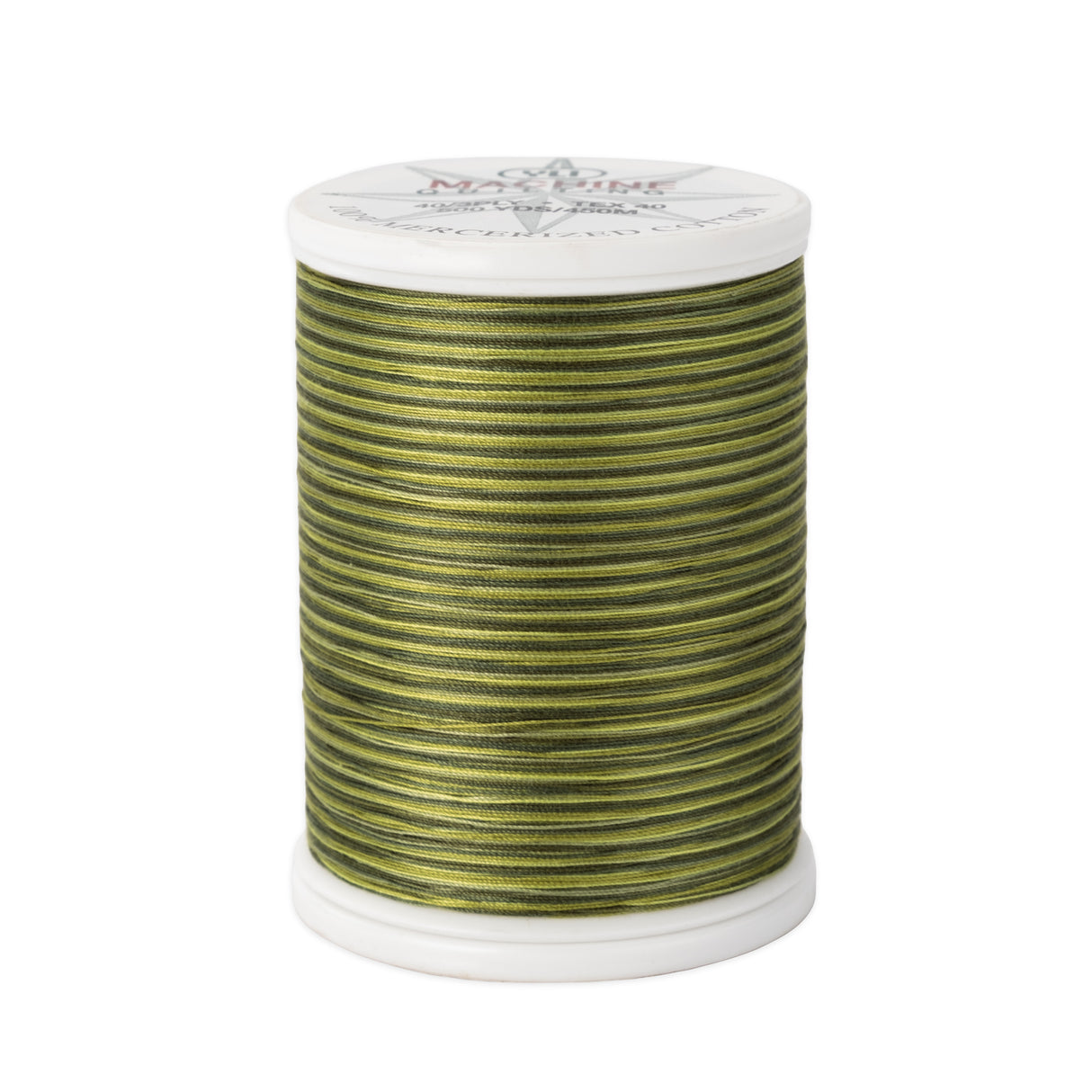 machine quilting thread 40 wt cotton v23 foliage 500 yd spool