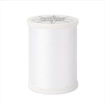 machine quilting thread 40 wt cotton wht white 500 yd spool