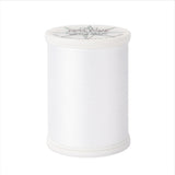 machine quilting thread 40 wt cotton wht white 500 yd spool