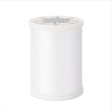 machine quilting thread 40 wt cotton wht white 500 yd spool