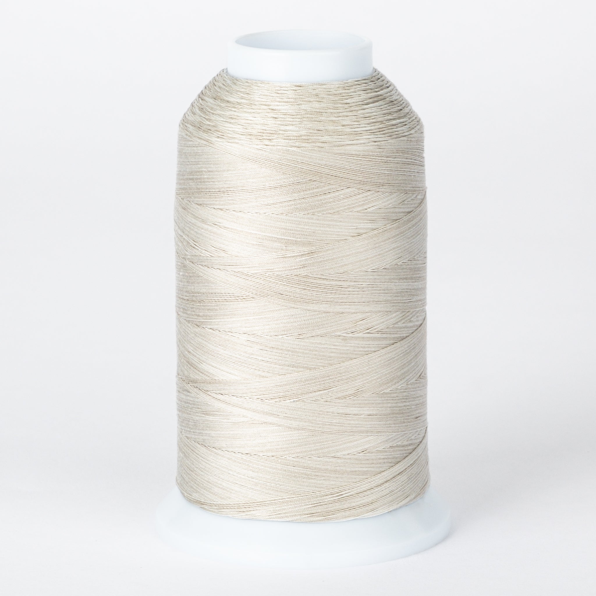 cone of majestic cotton quilting thread #405 platinum