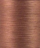 Solid Nutmeg cotton quilting thread, 30 wt. 3-ply