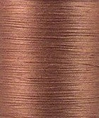 Solid Nutmeg cotton quilting thread, 30 wt. 3-ply