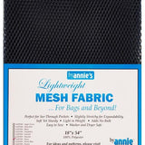 Lightweight Navy Mesh Fabric
