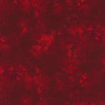 Red tone on tone with a dappled, textured look.