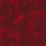 Red tone on tone with a dappled, textured look.