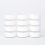 precision polyester thread class 15 prewound bobbins #201 bright white dozen pack