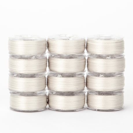 precision polyester thread class 15 prewound bobbins #208 magic dozen pack